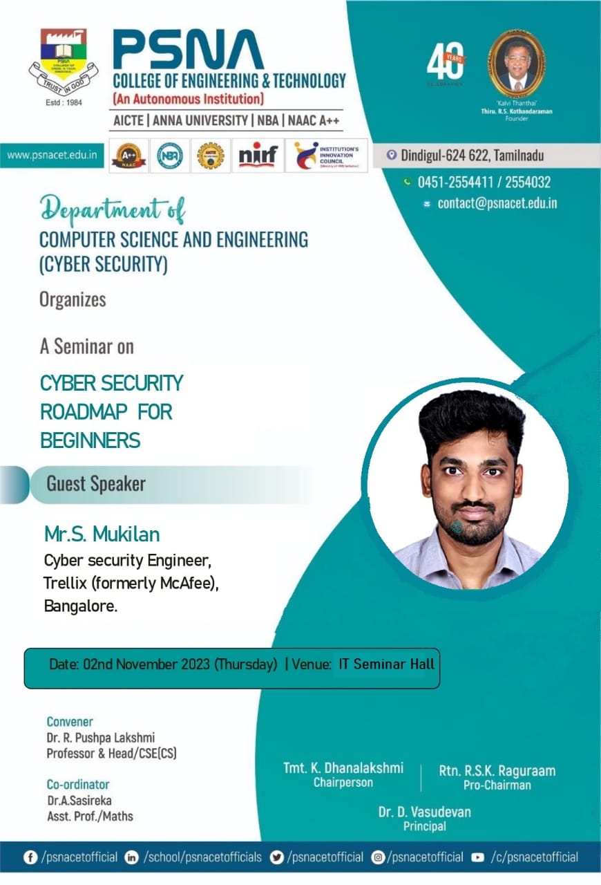Cyber Security Roadmap for Beginners Seminar